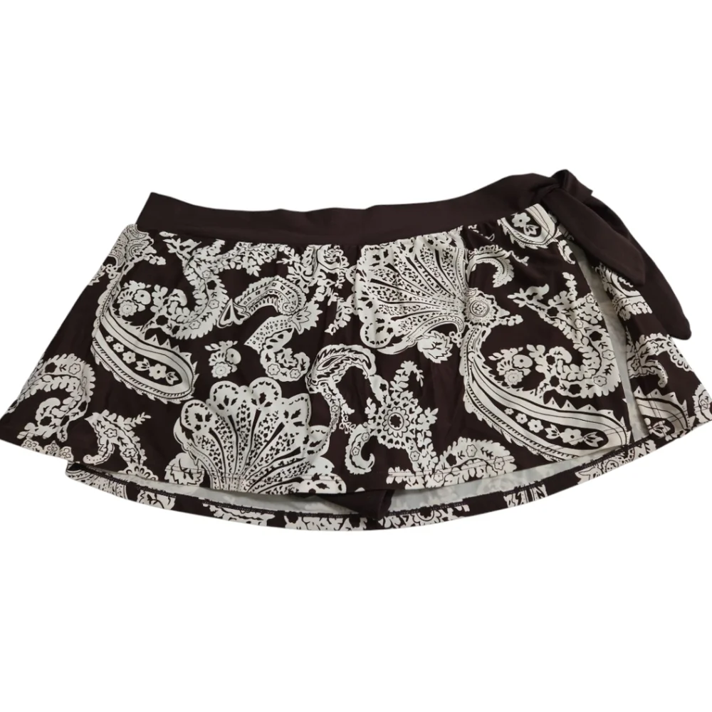 Chaps Paisley Womens Swim Shorts SZ 10